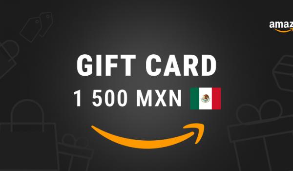 Amazon Gift Card 1500 MXN