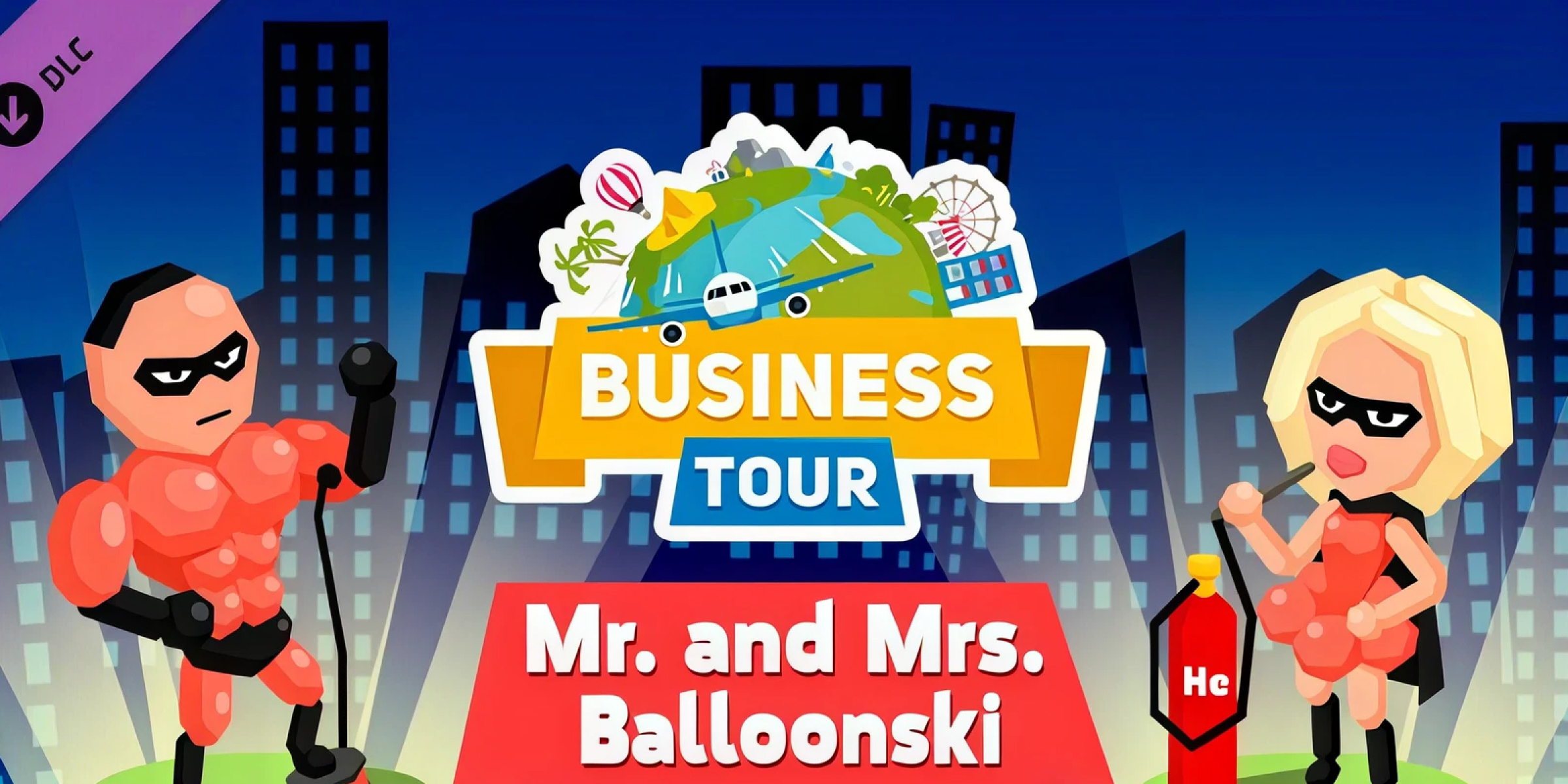 Business tour Crazy Heroes Mr and Mrs Balloonski (PC)