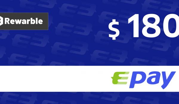 Epay Gift Card 180 USD