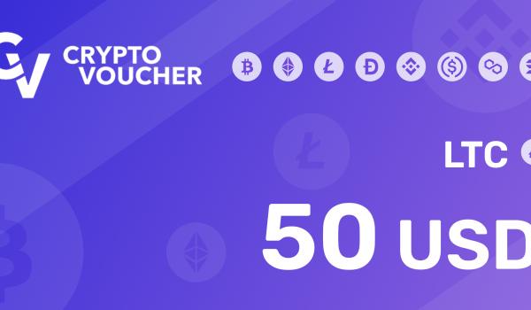 Crypto Voucher LTC 50 USD