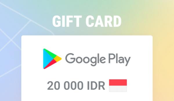 Google Play Gift Card 20 000 IDR