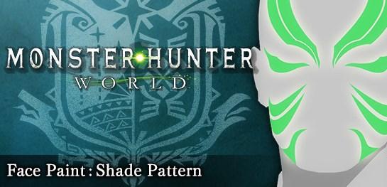 Monster Hunter World Face Paint Shade Pattern DLC (PC)