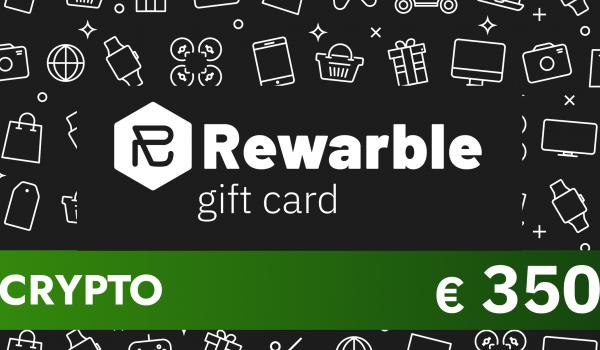 Rewarble Crypto Gift Card 350 EUR