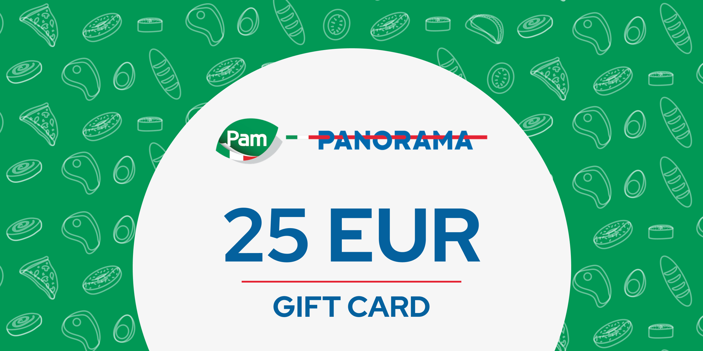 Pam Panorama Gift Card 25 EUR