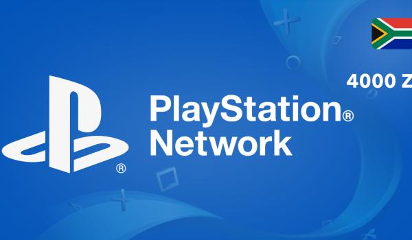 PlayStation Network Gift Card 4000 ZAR