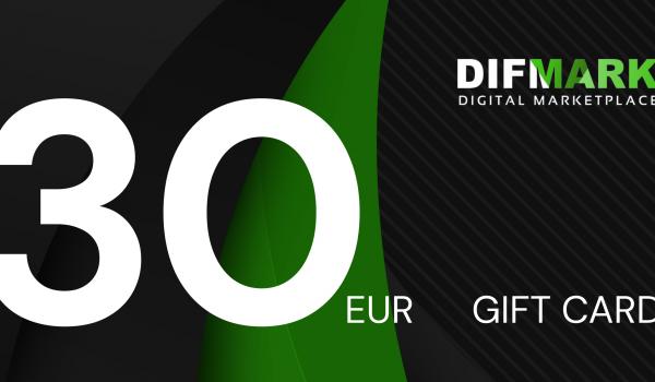 Gift Card 30 EUR
