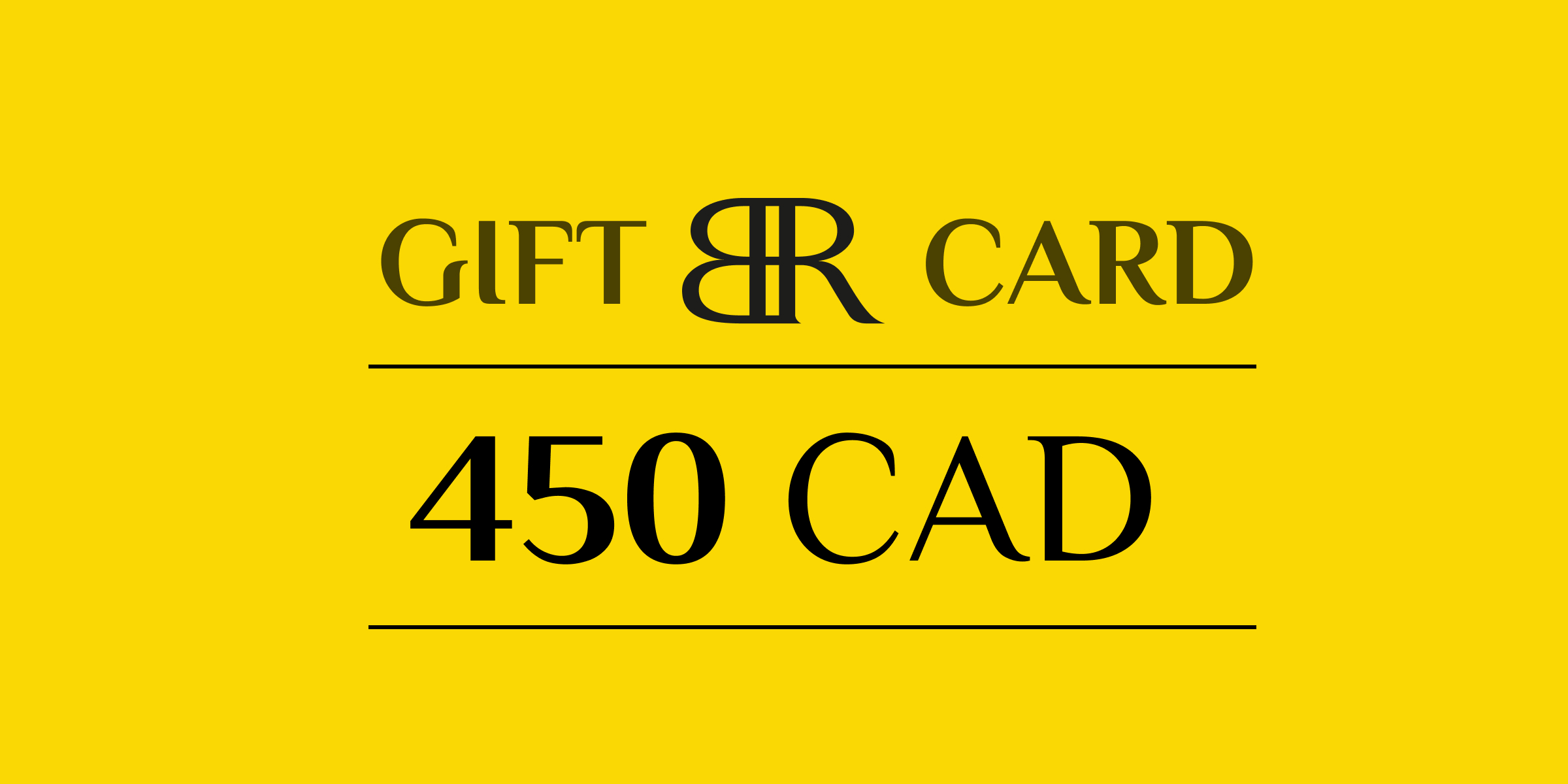 Banana Republic Gift Card 450 CAD