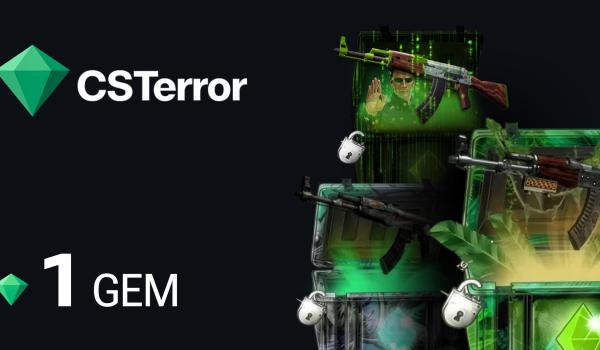 CSTERROR Gift Card 1 GEMS