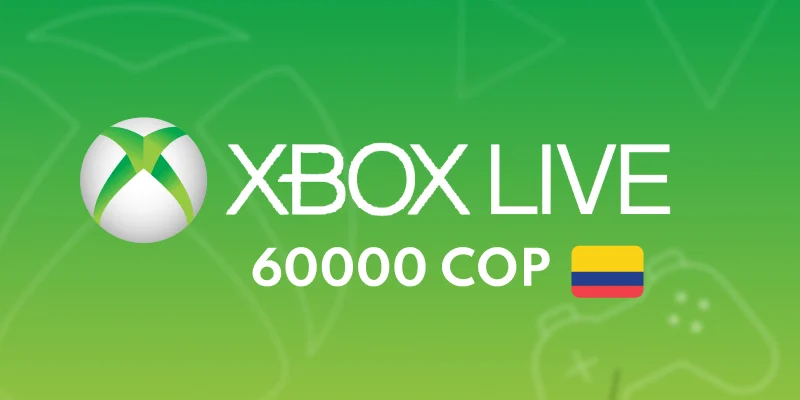 XBOX Live Gift Card 60000 COP