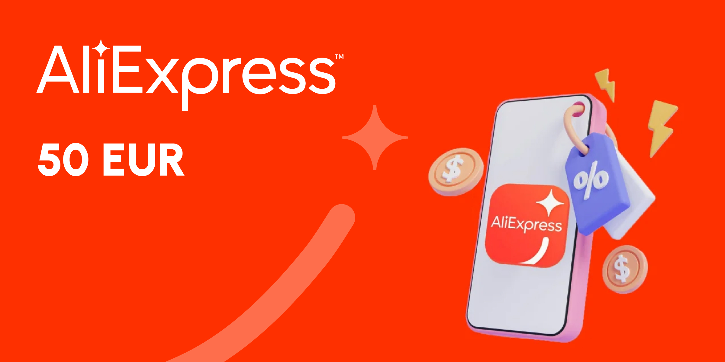 AliExpress Gift Card 50 EUR