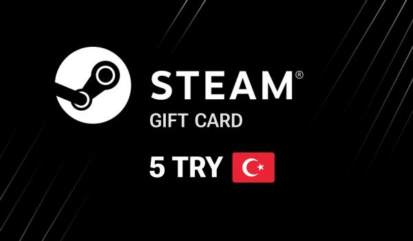 Steam Gift Card 5 TRY