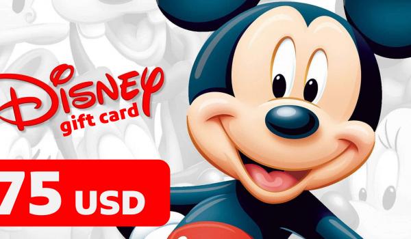 Disney Gift Card 75 USD