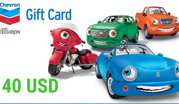 Chevron Gift Card 40 USD
