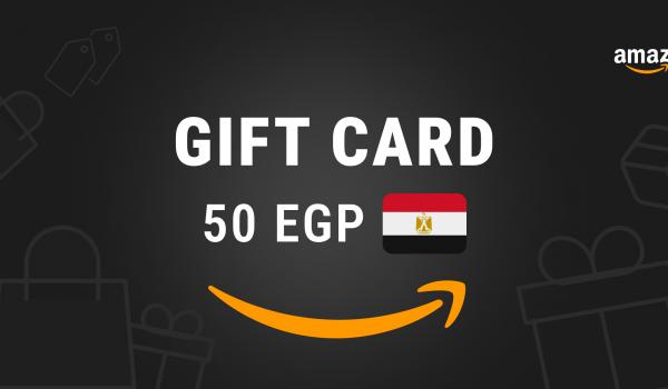 Amazon Gift Card 50 EGP