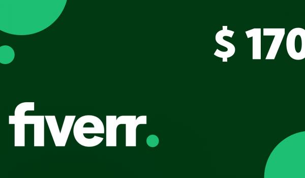 Fiverr Gift Card 170 USD