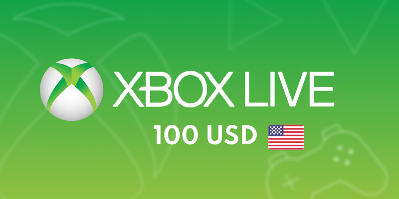 XBOX Live Gift Card 100 USD