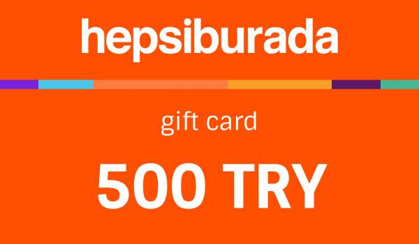 Hepsiburada Gift Card 500 TRY