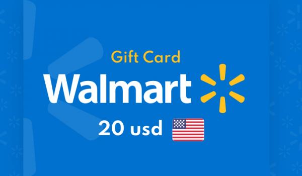 Walmart Gift Card 20 USD