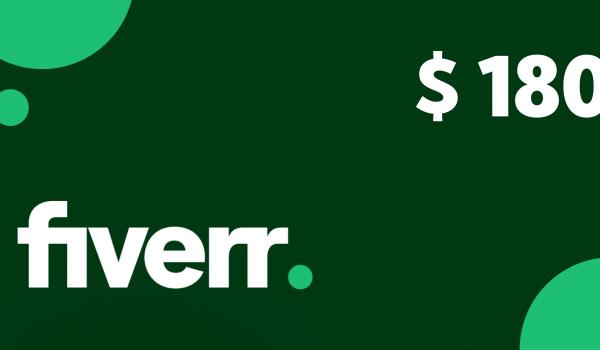 Fiverr Gift Card 180 USD