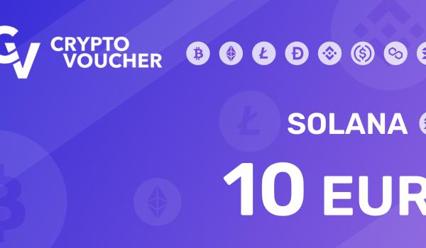 Crypto Voucher Solana 10 EUR
