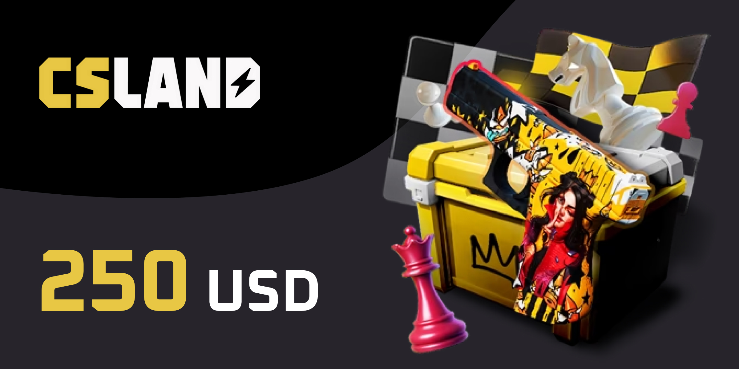 CSLAND GG Gift Card 250 USD