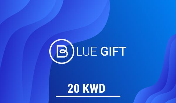 Blue Prepaid Gift Card 20 KWD