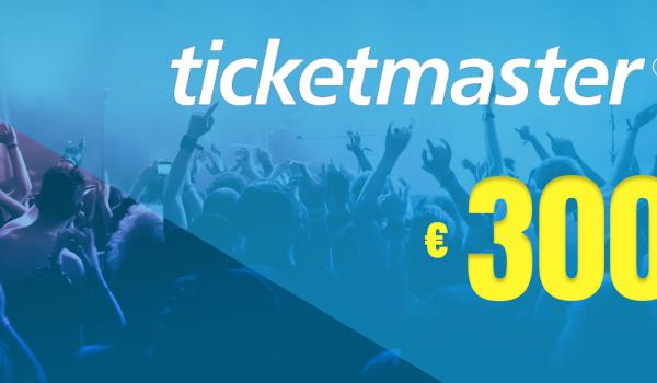 Ticketmaster Gift Card 300 EUR