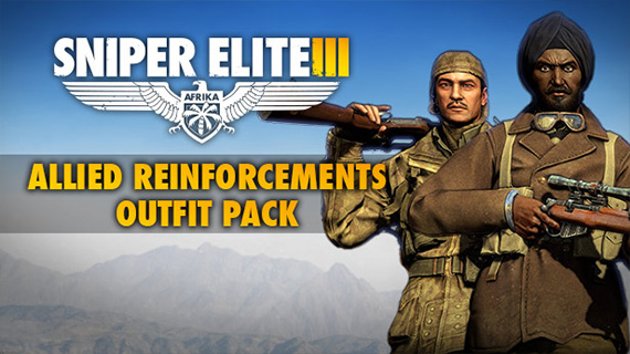 Sniper Elite III Allied Reinforcements Outfit Pack (DLC)