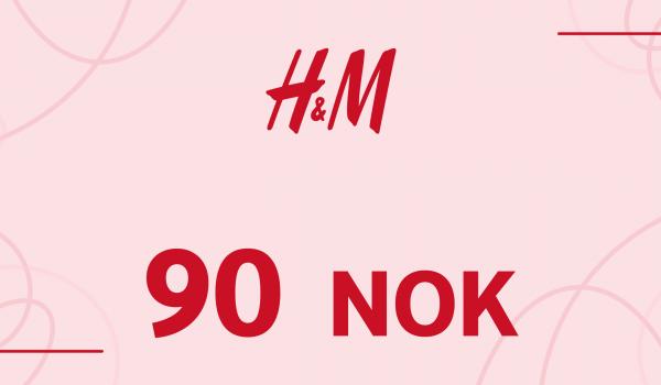 H and M Gift Card 90 NOK