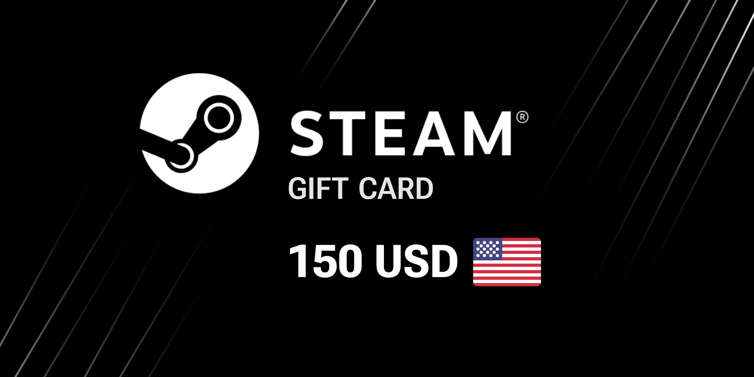 Steam Gift Card 150 USD