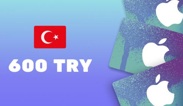 Apple iTunes Gift Card 600 TRY