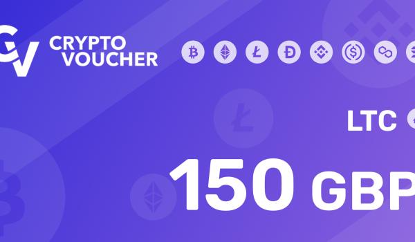 Crypto Voucher LTC 150 GBP