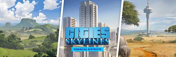 Cities Skylines Financial Districts Bundle DLC (PC)