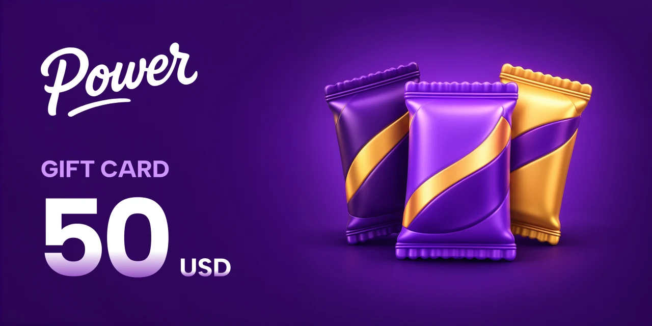 Power Win Gift Card 50 USD