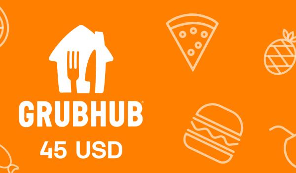 Grubhub Gift Card 45 USD