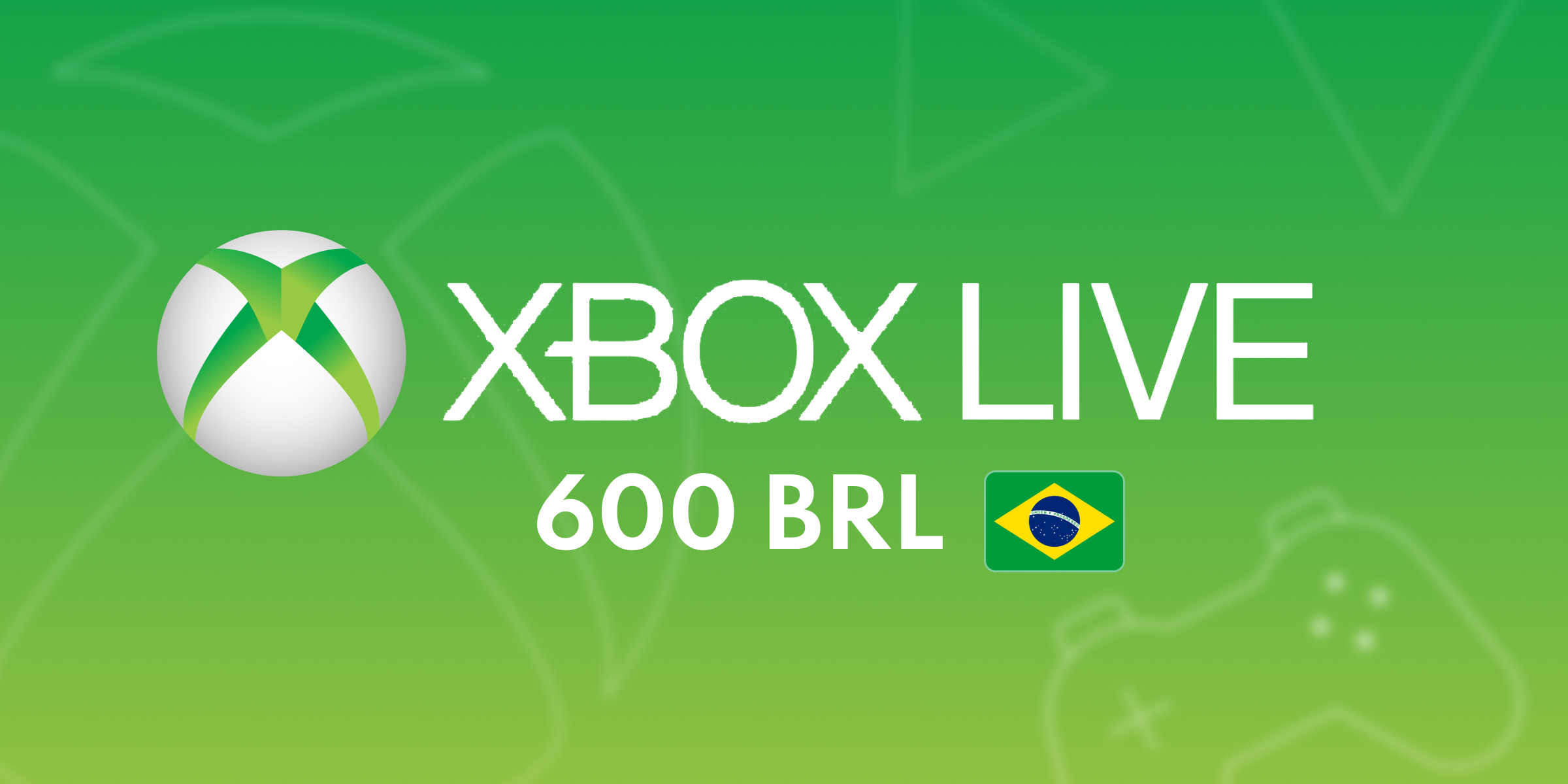 XBOX Live Gift Card 600 BRL