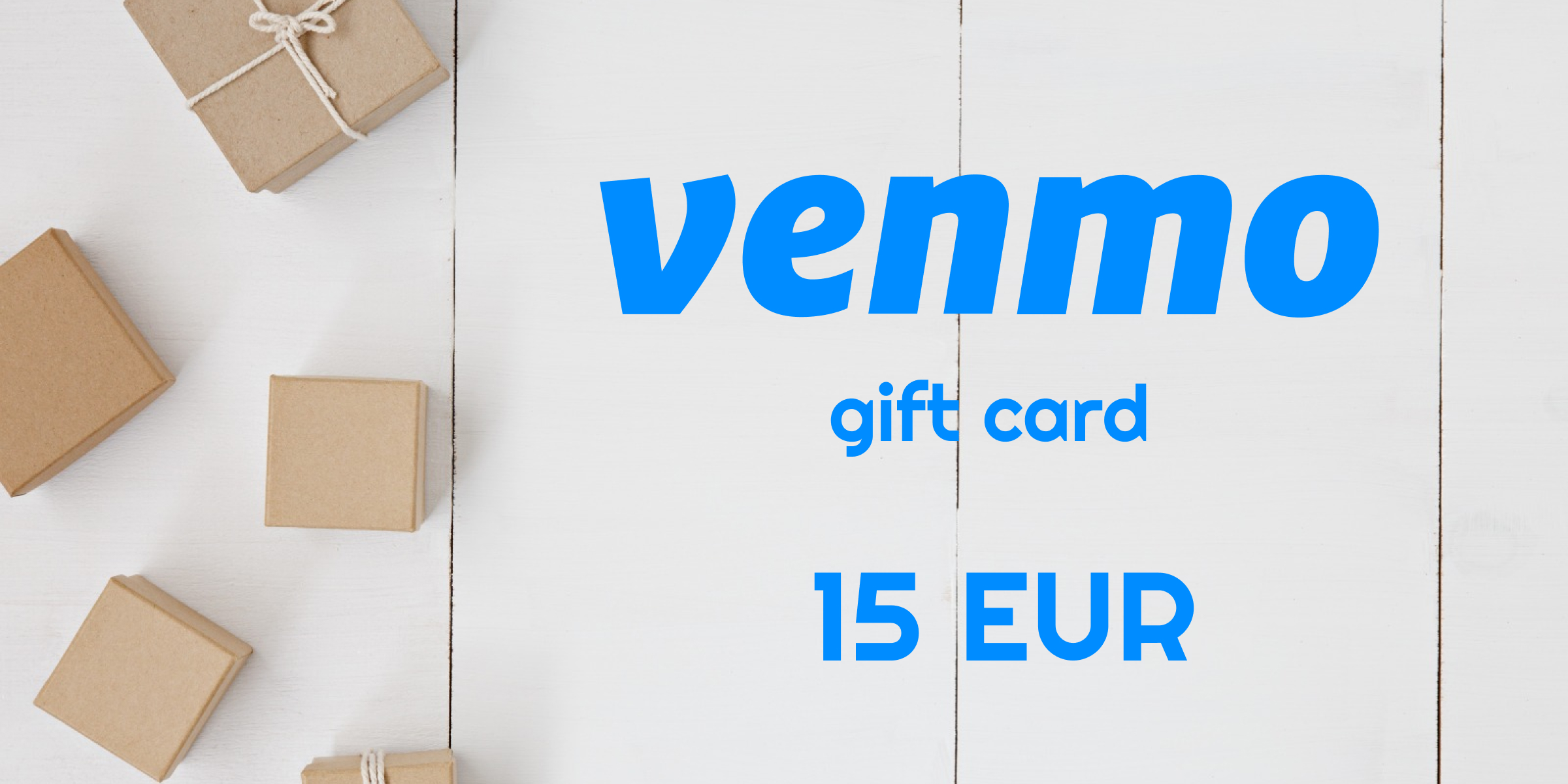 Venmo Gift Card 15 EUR