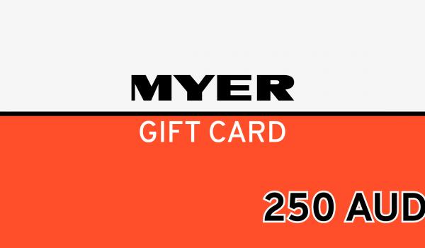 Myer Gift Card 250 AUD