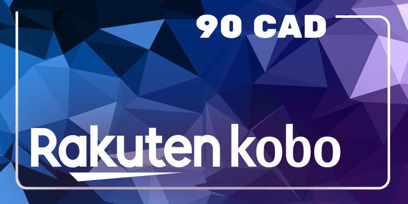 Rakuten Kobo Gift Card 90 CAD