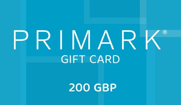 Primark Gift Card 200 GBP