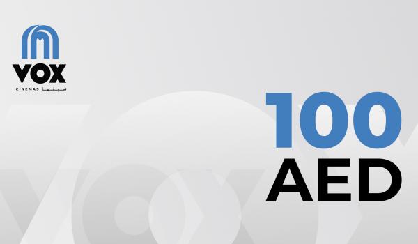 Vox Cinemas Gift Card 100 AED