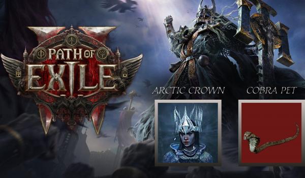 Path of Exile Arctic Crown Cobra Pet (PC)