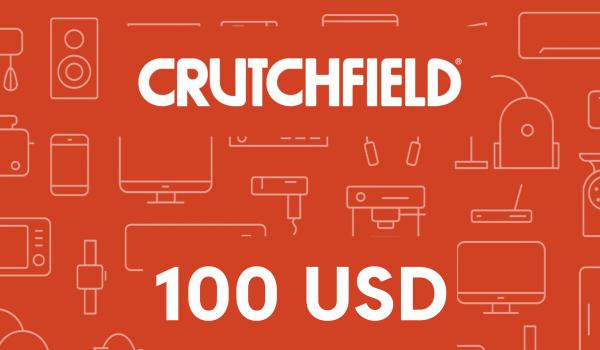 Crutchfield Gift Card 100 USD