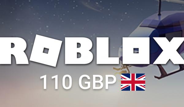 Roblox Gift Card 110 GBP