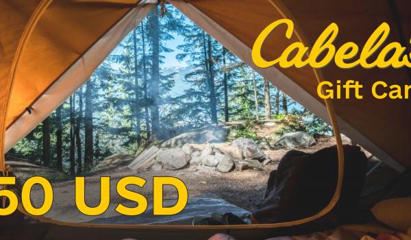 Cabelas Gift Card 50 USD