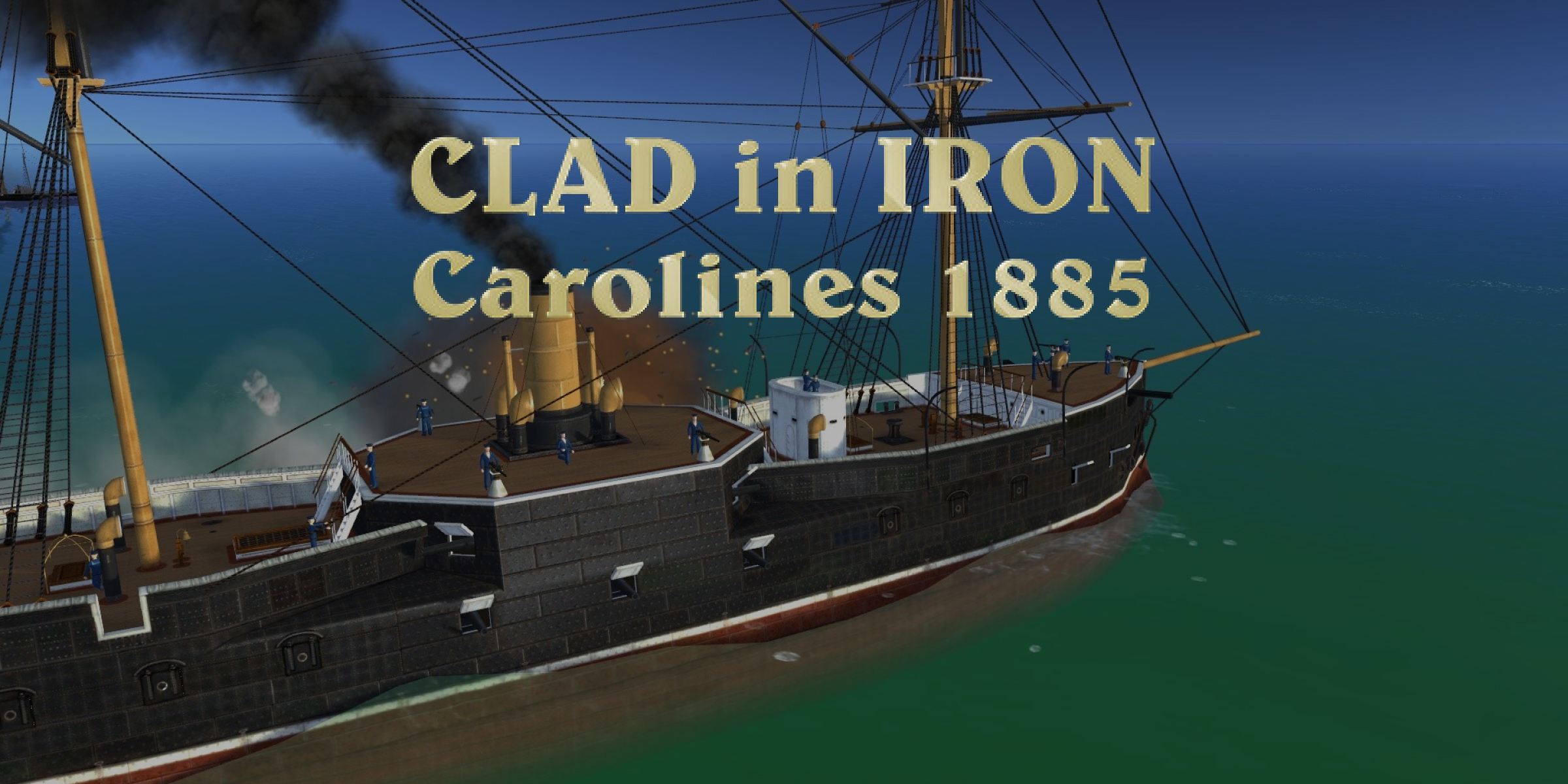Clad In Iron Carolines 1885 DLC (PC)