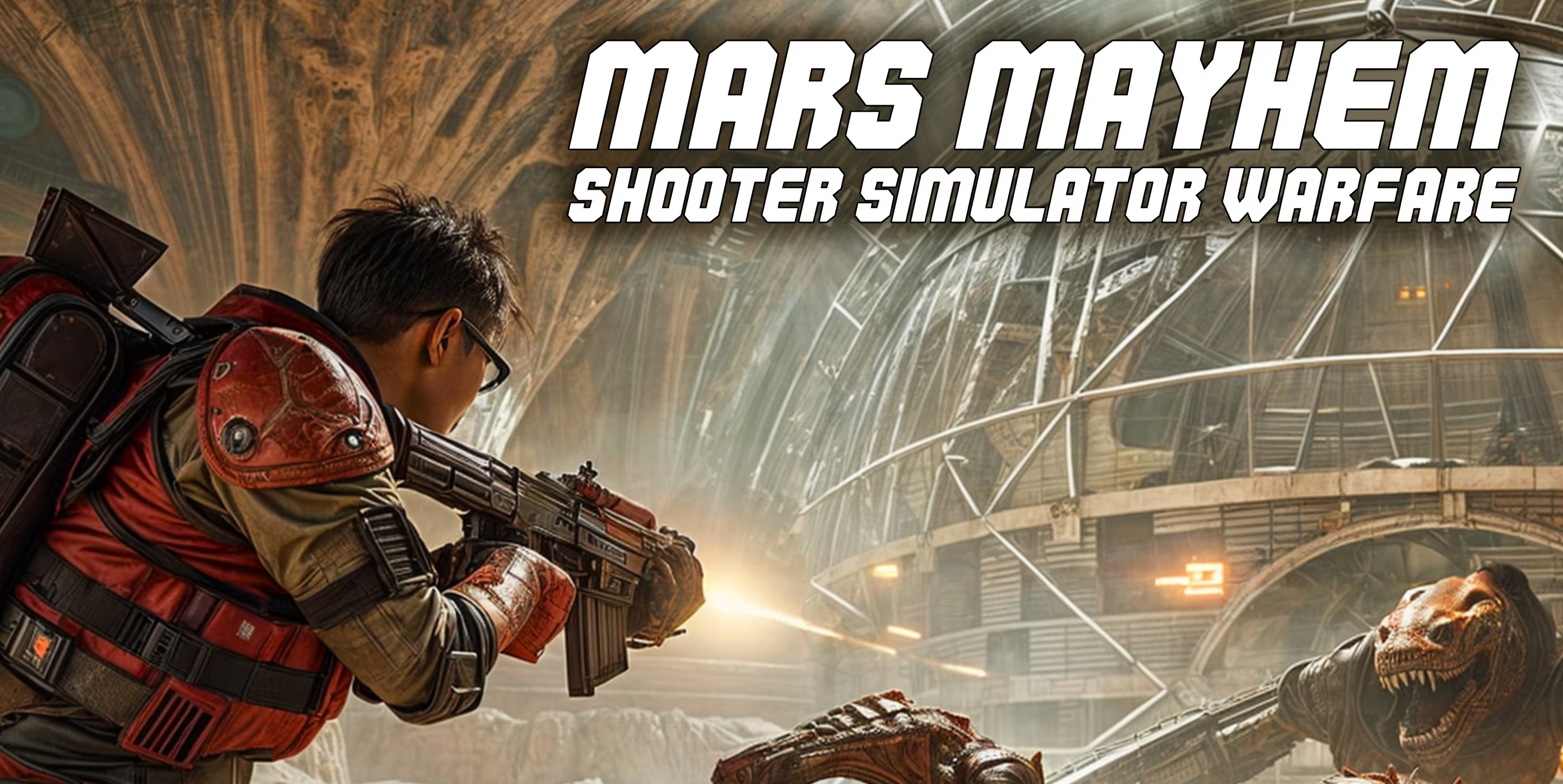 Mars Mayhem Shooter Simulator Warfare (PS4)