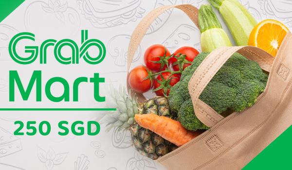 GrabMart Gift Card 250 SGD