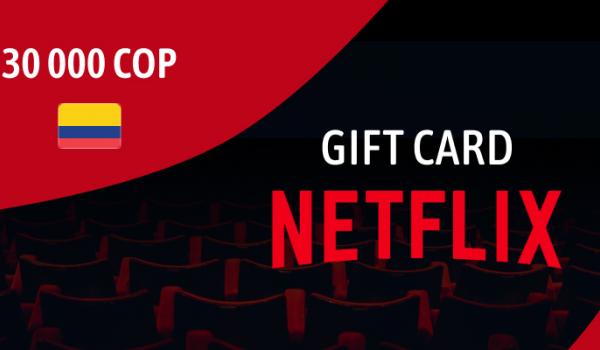 Netflix Gift Card 30000 COP