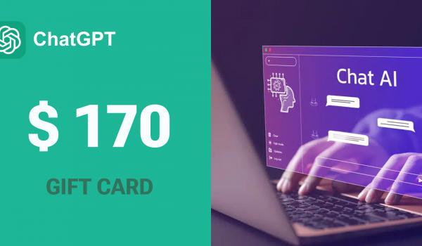 ChatGPT Gift Card 170 USD